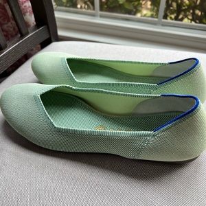 Mint Rothy’s flats